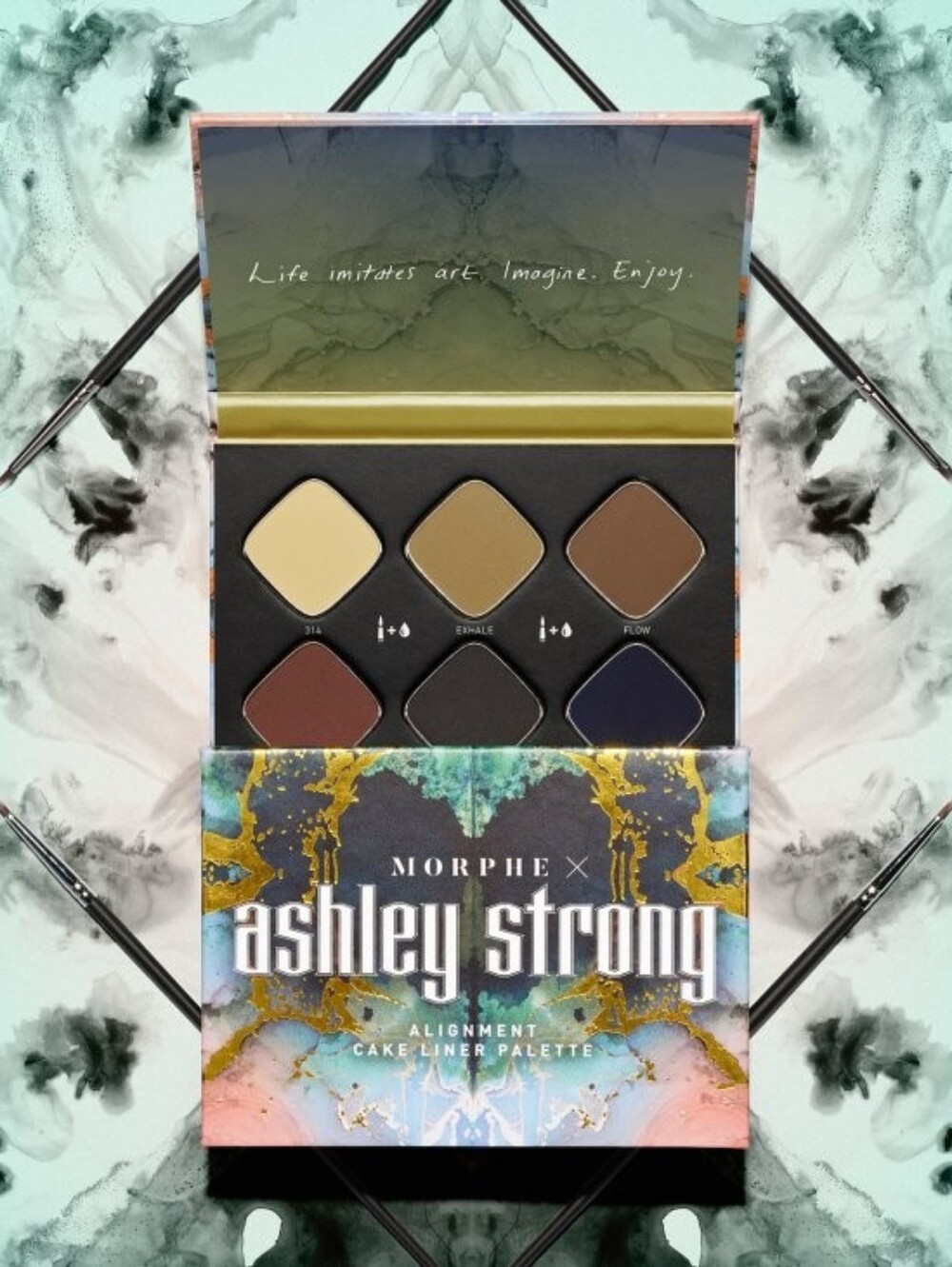 Morphe x Ashley Strong Alignment Cake Liner Palette